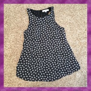 Ruffled Racerback Loft top